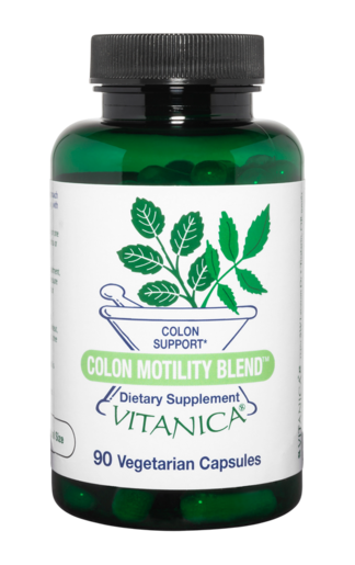 Vitanica Colon Motility Blend 90 Capsules product packaging