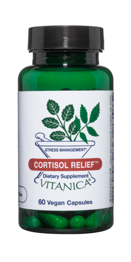 Vitanica Cortisol Relief 60 Capsules product packaging