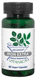 Vitanica Iron Extra 60 Capsules product packaging