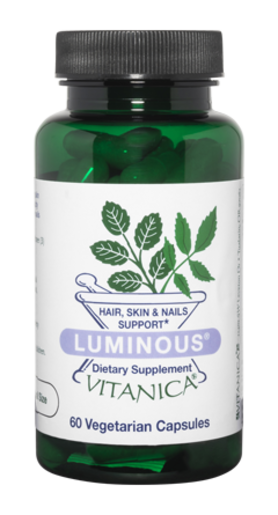 Vitanica Luminous 60 Capsules product packaging