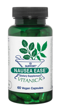 Vitanica Nausea Ease 60 Capsules product packaging