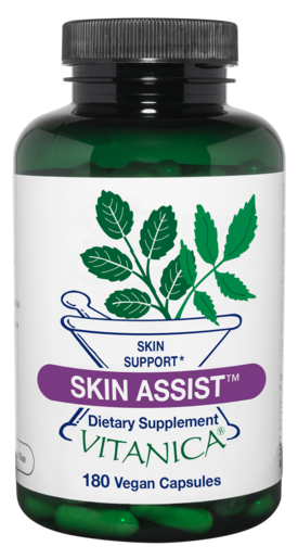 Vitanica Skin Assist 180 Capsules product packaging