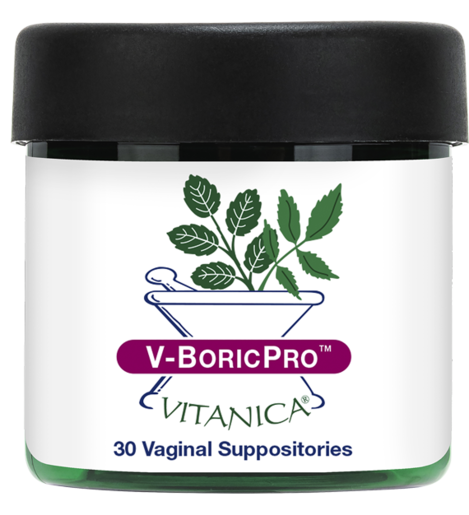 Vitanica V-BoricPro 30 Suppositories product packaging