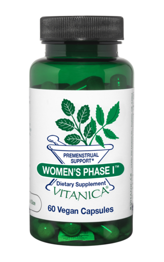 Vitanica Women’s Phase I 60 Capsules product packaging