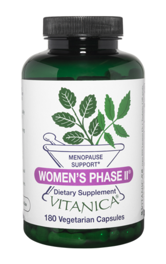 Vitanica Women’s Phase II 180 Capsules product packaging