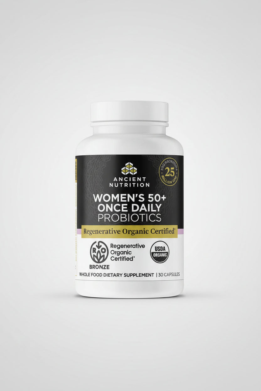Ancient Nutrition Women's 50+ Once Daily Probiotics 30 Capsules